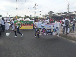 Marcha por la Paz en Colombia