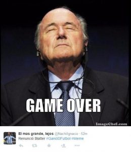 Los Memes de Joseph Blatter tras renunciar a la FIFA