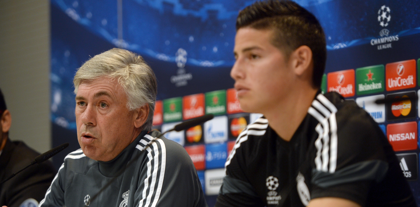 ancelotti james rodríguez