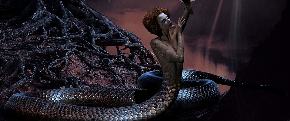 mujer serpiente