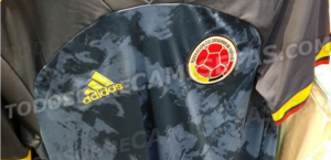 nueva camiseta de la selección colombia