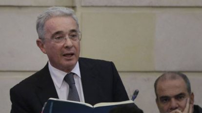 Álvaro Uribe dio positivo para coronavirus