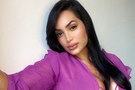 Andrea Valdiri conmovió a sus seguidores con un noble gesto hacia un habitante de calle