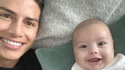 Hijo de James Rodríguez enterneció las redes sociales con una fotografía
