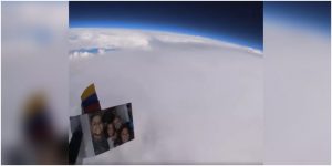 Joven grabó La Tierra con una cámara que pegó a un globo_ Foto_ captura video