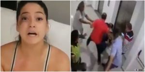 Mujer dice que pediatra la golpeó _ Foto_ captura video
