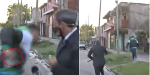 Ladrón roba a periodista Foto captura video ok