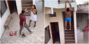 Hombre pilla a su esposa con otro _ Foto_ captura video