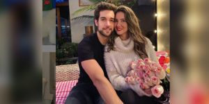 Daniella Álvarez y su novio Foto Instagram