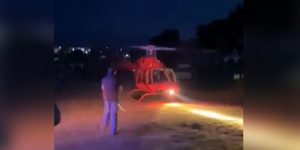 Empresario murió tras ser golpeado por la hélice de un helicóptero Foto Captura video