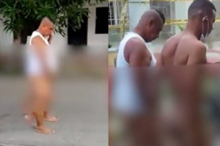 En Barranquilla desnudaron y golpearon a dos ladrones que engañaron a varias personas