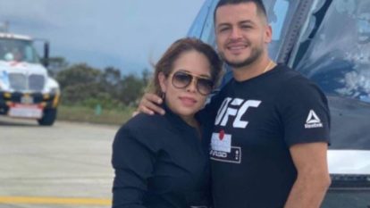 Novio de Sandra Barrios posó en tanga narizona y desató burlas en redes sociales