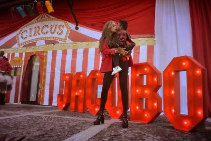 VIDEO: Sara Uribe y Freddy Guarín le hicieron tremenda fiesta de cumpleaños a su hijo