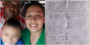 Carta de paciente con coronavirus antes de morir _ Foto_ Facebook Sucre Ola Política