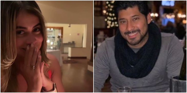 Lowe León y su nueva novia _ Foto_ Instagram