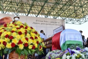 Jorge Oñate será sepultado este lunes en su pueblo natal, La Paz, Cesar