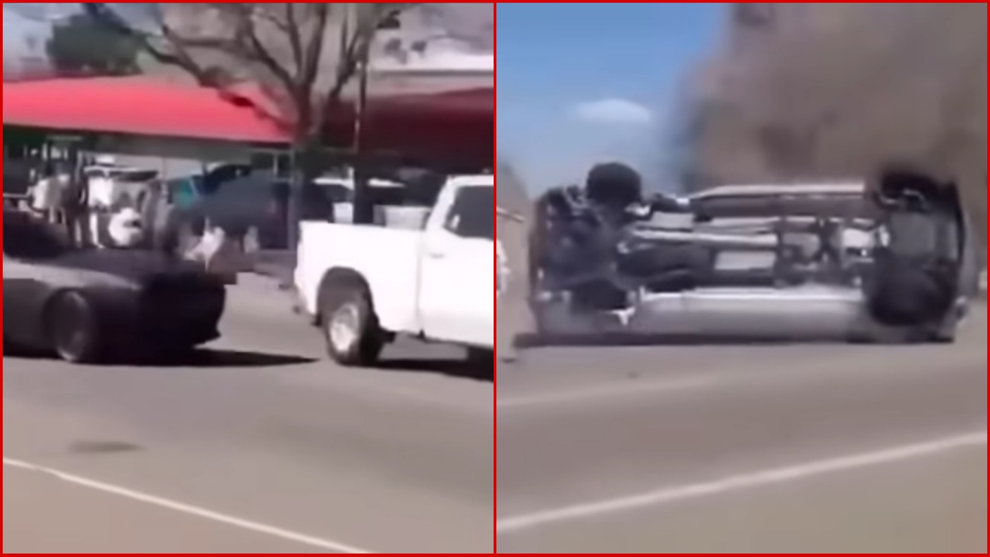 Hombre causó fuerte accidente al tratar de presumir sus habilidades para conducir