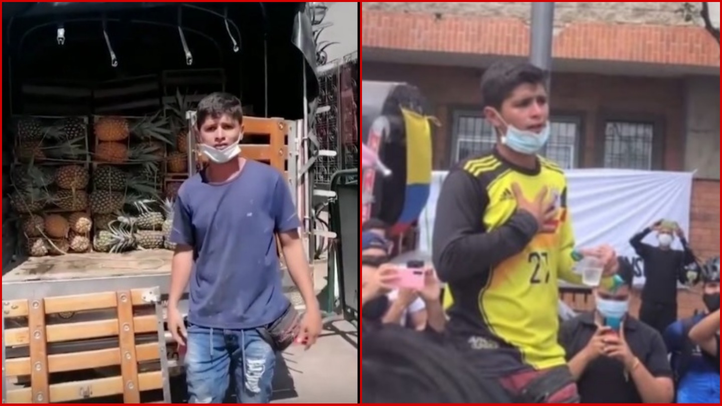 Fabián, el agricultor que conmovió a miles en redes, recibió un enorme apoyo en la ‘piñatón’