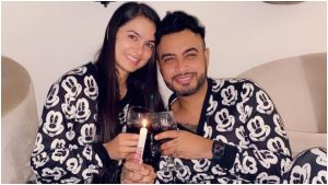 Jhon Alex Castaño y su novia _ Foto_ Instagram
