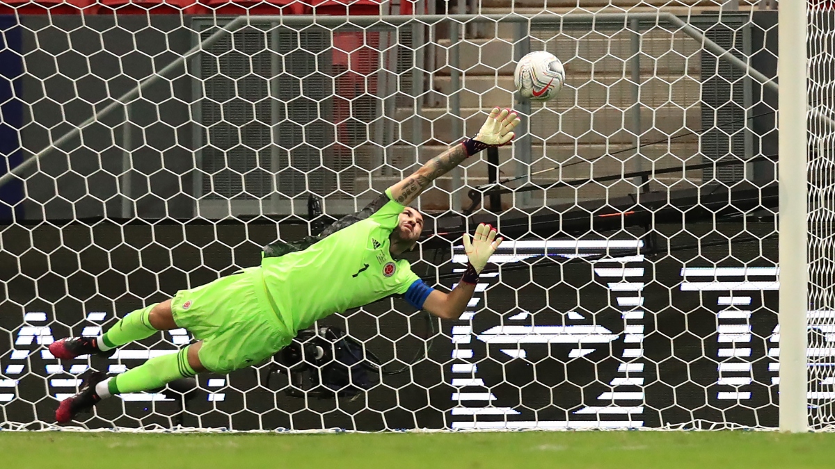 David Ospina pensó en su padre en el partido Colombia Uruguay
