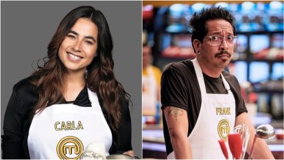Carla Giraldo llamó títere a Frank en Masterchef