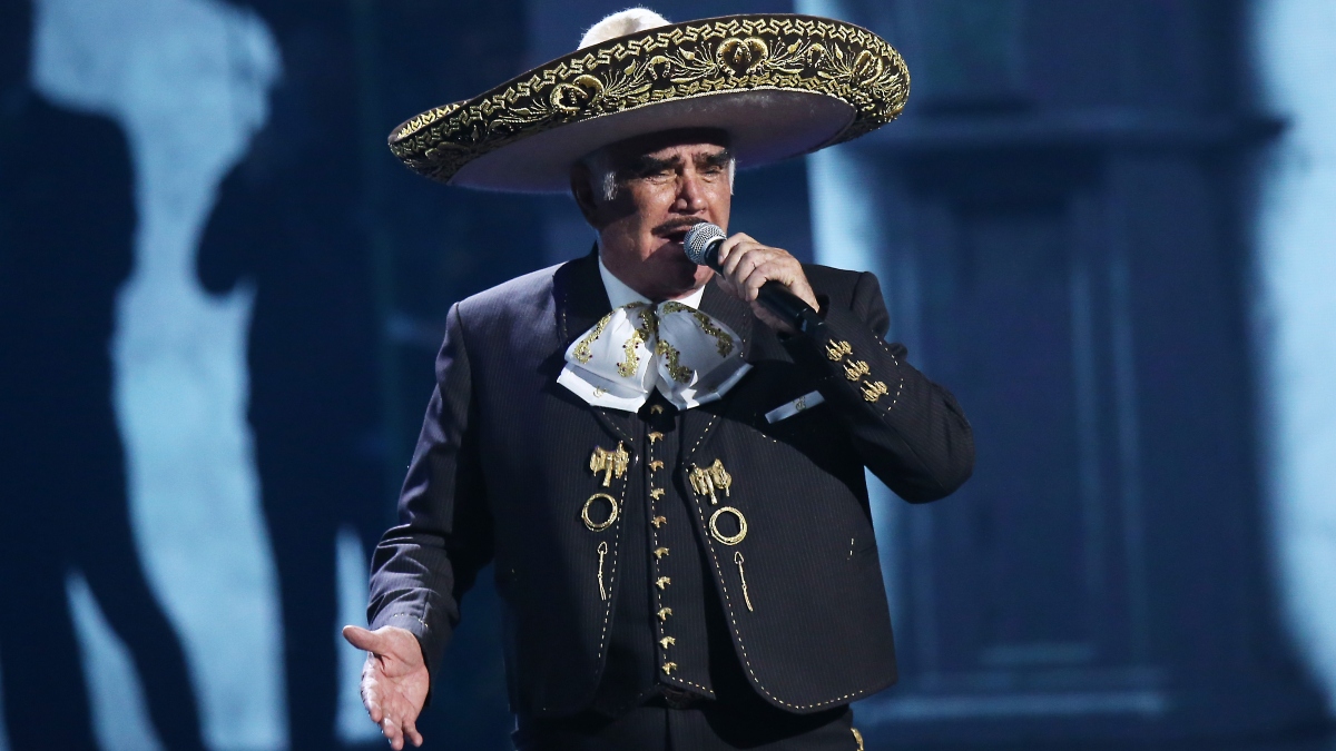 Vicente Fernández en la ceremonia de los Latin Grammy, Las vegas 2019