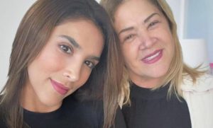 Daniela Ospina y su mamá