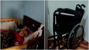 Abuelita recibió silla de ruedas _ Foto_ Tropicana