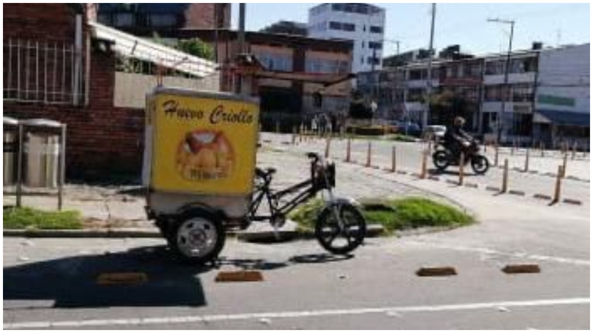 Robaron triciclo de joven emprendedor _ Foto_ Suministrada a Tropicnaa