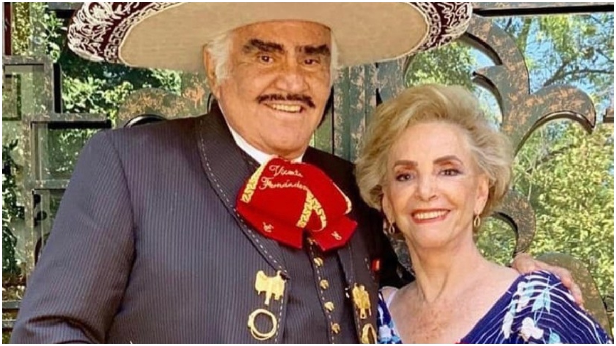 Vicente Fernández y Doña Cuquita_ Foto_ Instagram