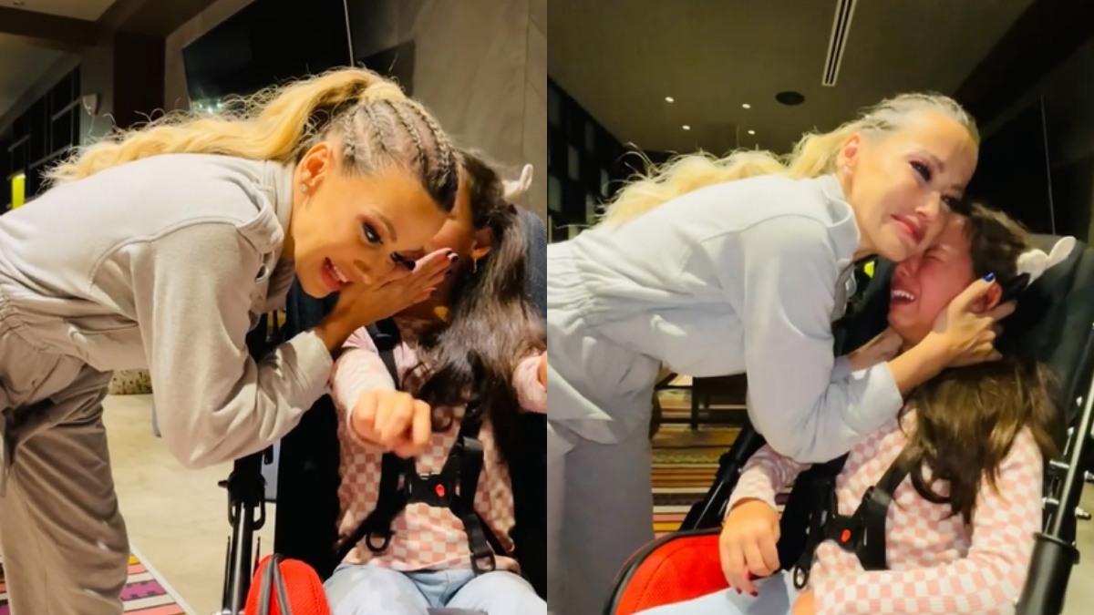 Video: Fanny Lu rompe en llanto tras conocer a fan con discapacidad