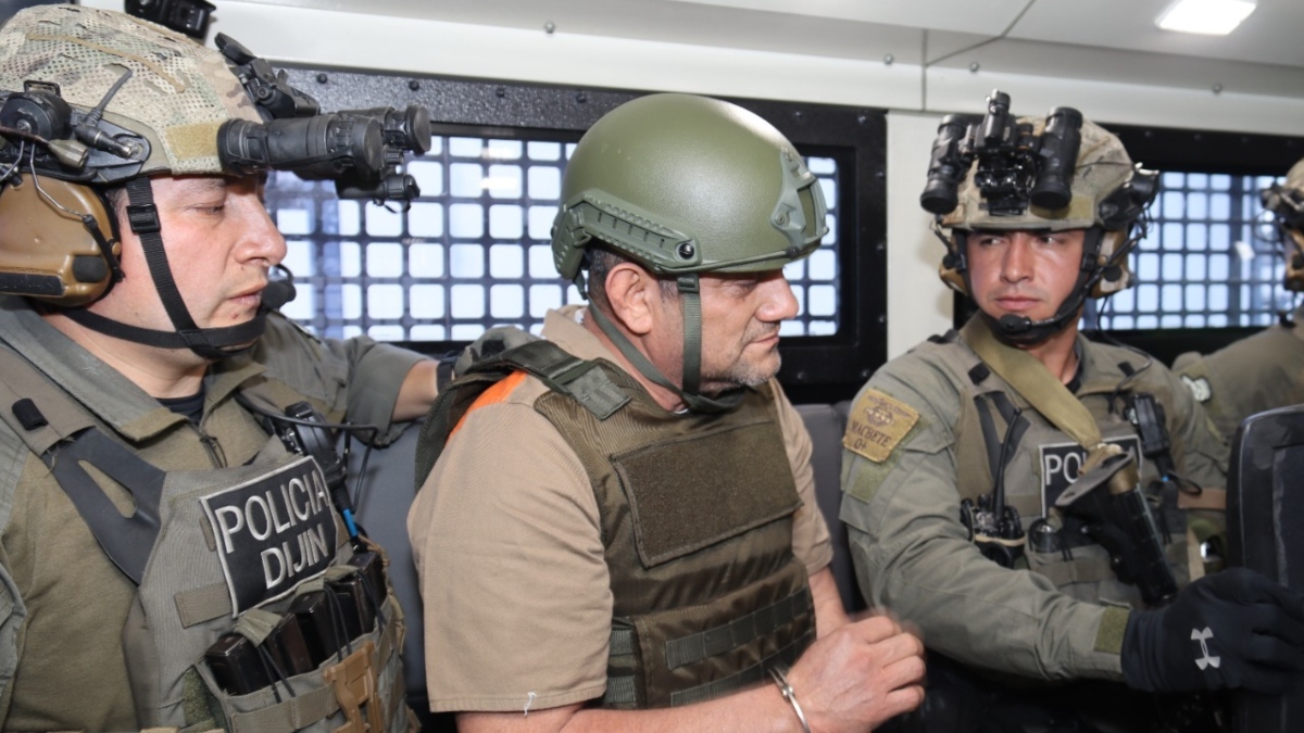 "Hijuep....": lo que dijo alias 'Otoniel' cuando lo extraditaron