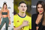 La reacción de James Rodríguez cuando le preguntaron por Shannon y Daniela