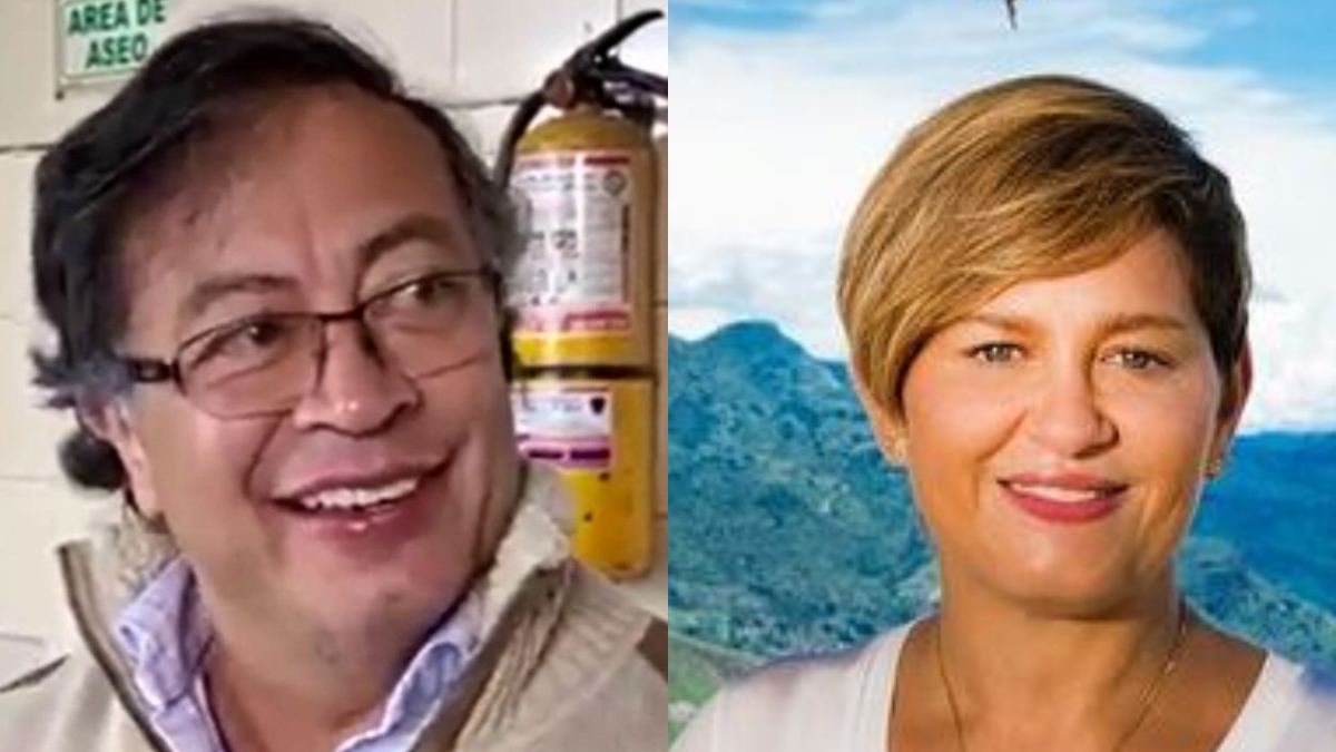 ¿Cómo guarda en el celular la esposa de Petro al candidato?