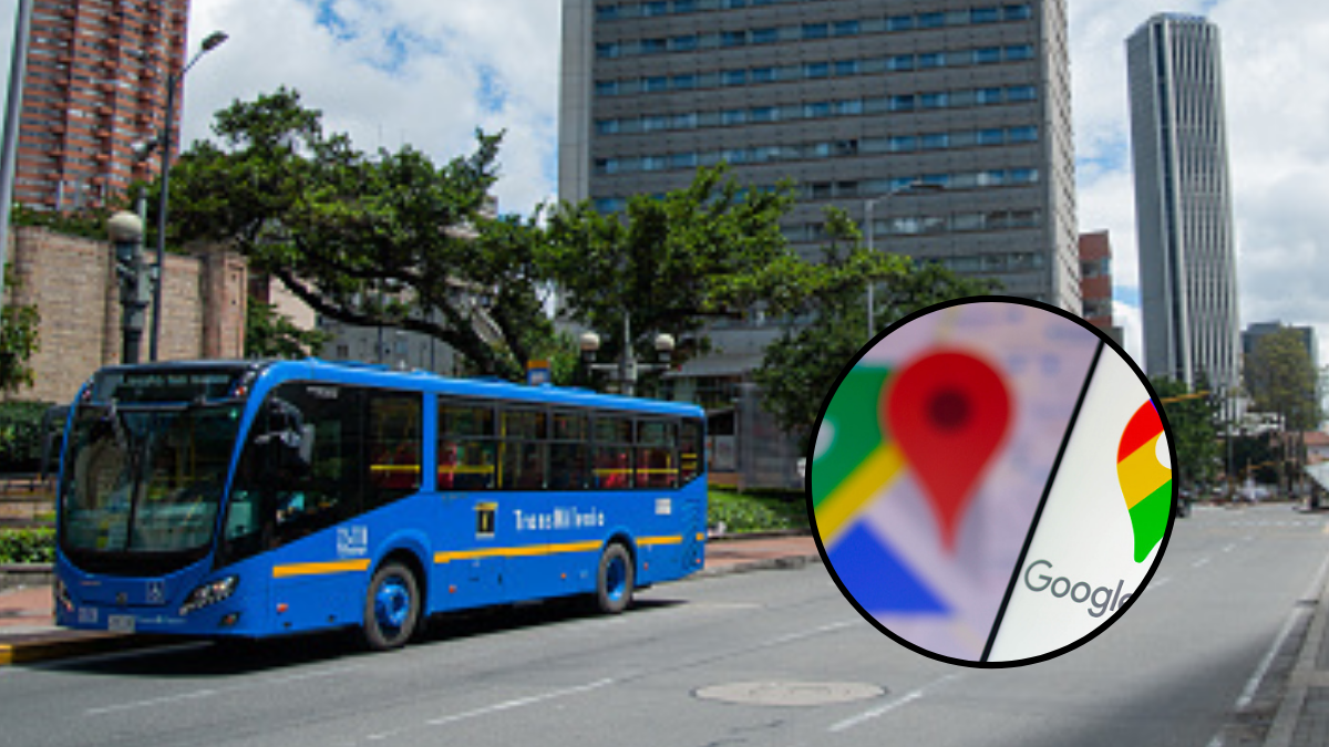De esta forma podrás consultar en Google Maps el horario en el que llegará el bus del SITP