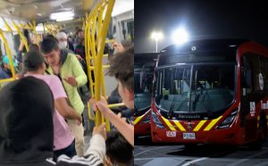 ¡Wepaje! Pasajeros de TransMilenio arman rumba en pleno bus articulado