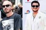 Ni J Balvin se resistió a referirse al cambio de look de Christian Nodal e hizo comparación