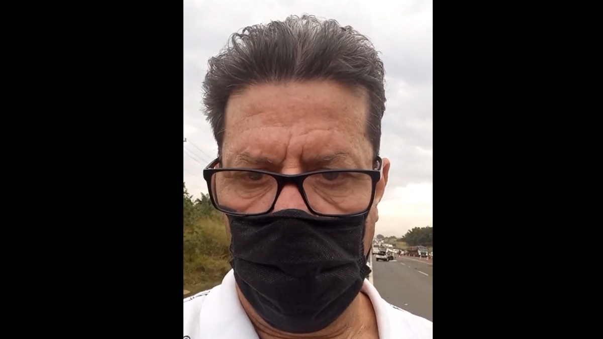 Periodista se enteró que su hijo había muerto en una transmisión en vivo