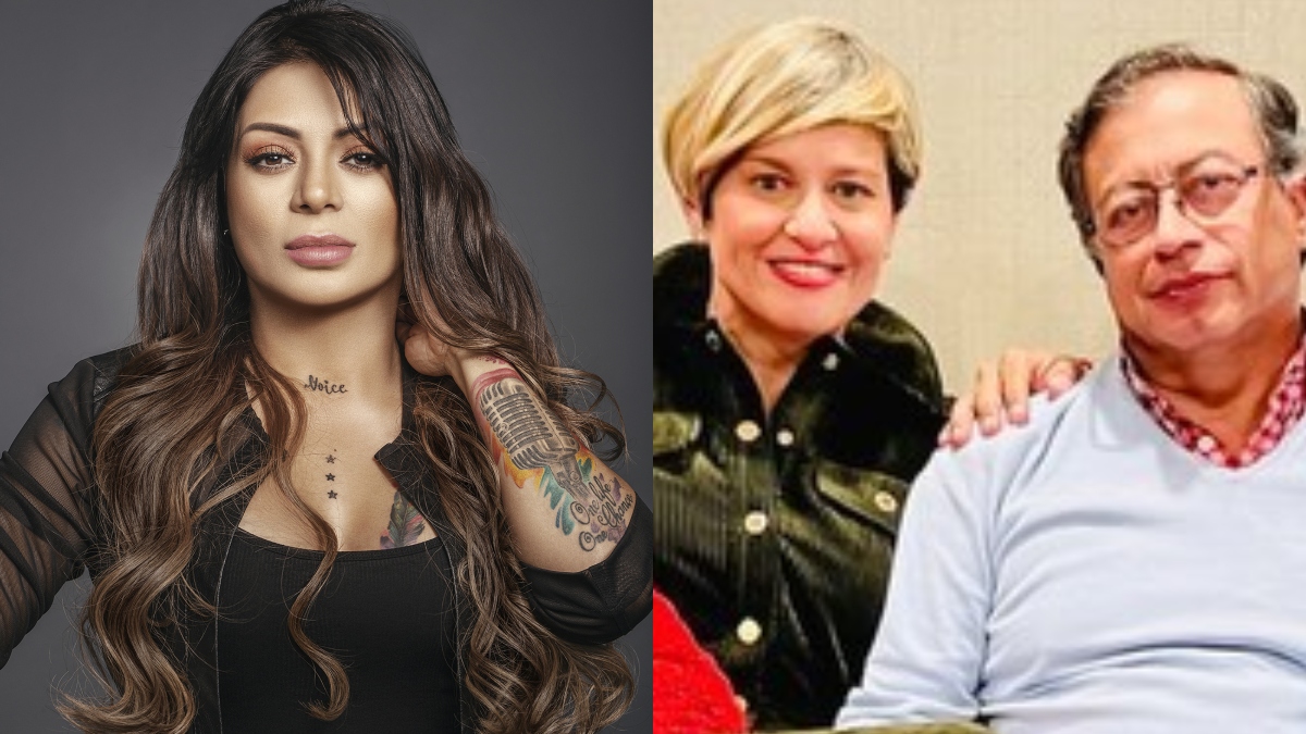 Petro le responde a Marbelle luego de que llamara 'brincona' a su esposa