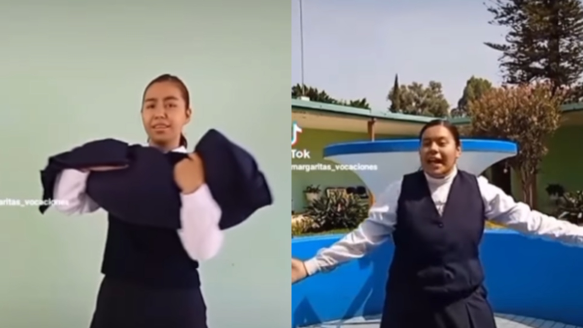 El particular video de TikTok con el que convento invita a mujeres a seguir a Dios