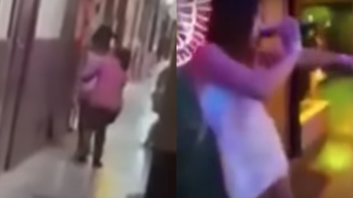La estaba dando toda en una discoteca y su mamá la sacó a correazos