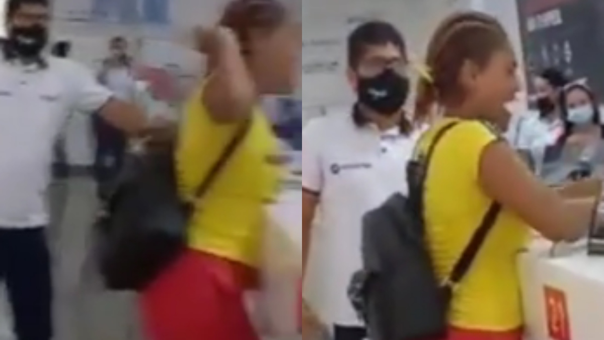 Tuvo ataque de ira porque le habrían pedido que se colocara el tapabocas