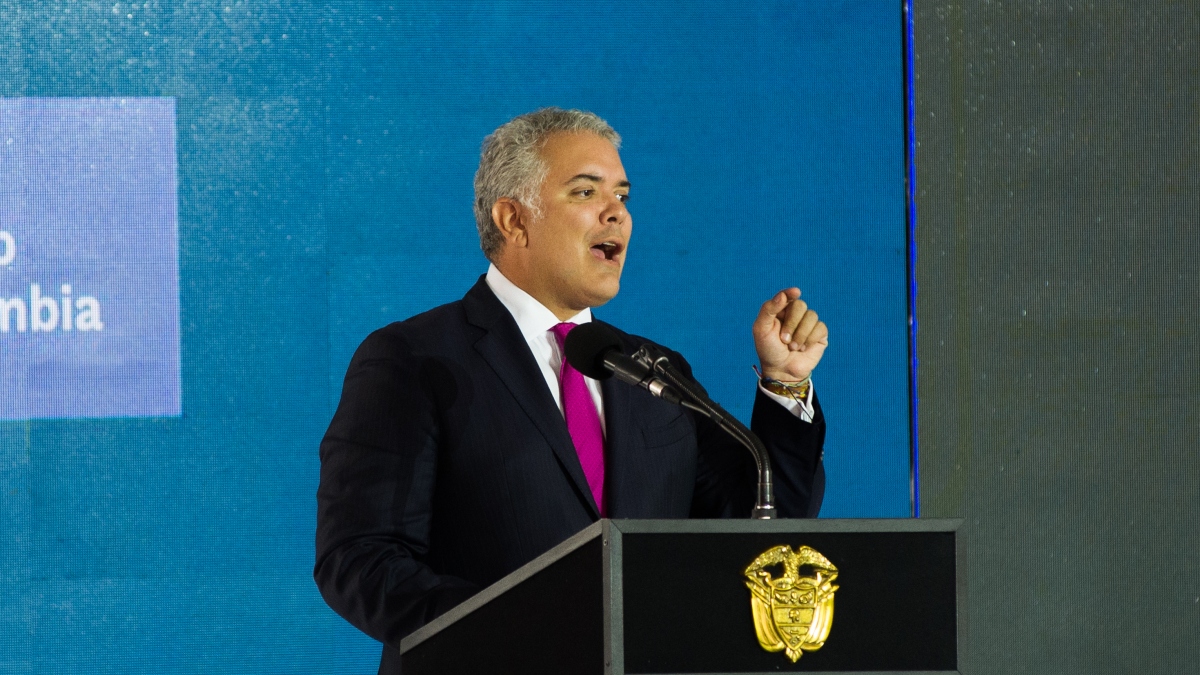 Cambian el retrato de Iván Duque en el salón de presidentes de la Casa de Nariño