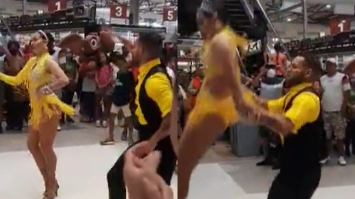 Imágenes sensibles: bailarina cayó de cabeza durante presentación