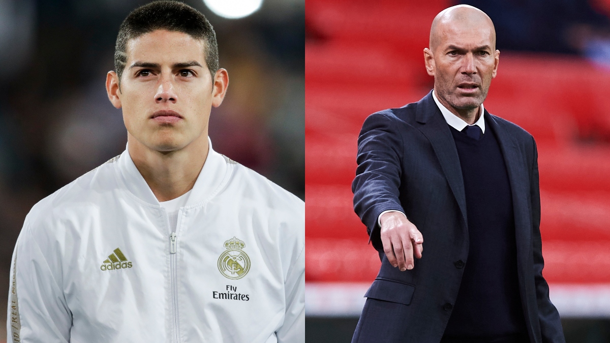 ¿James Rodríguez culpa a Zidane de algo? Esto dijo el jugador