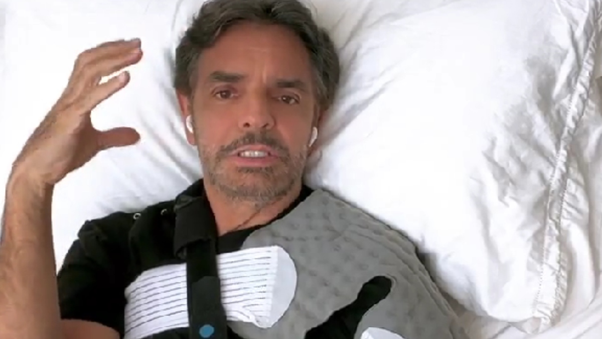15 fracturas: Eugenio Derbez explicó los detalles de su accidente desde su cama