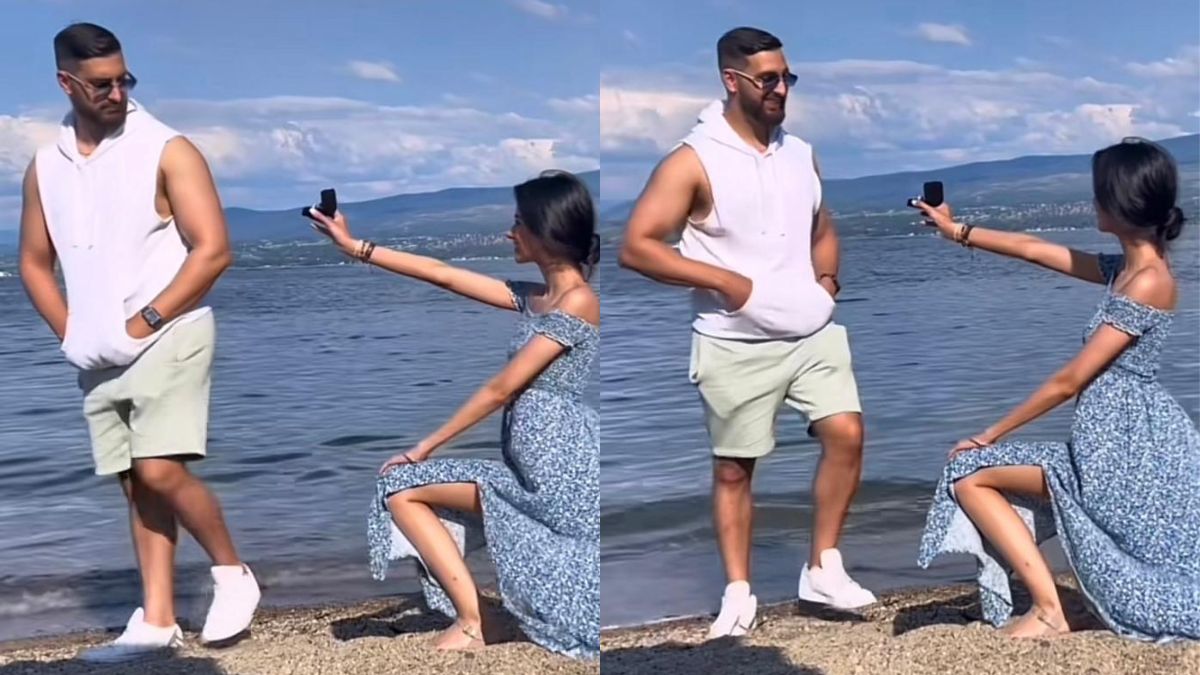 Mujer le propone matrimonio a su pareja