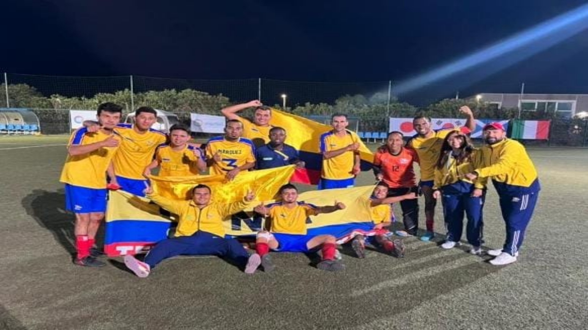 Colombia ganó el Mundial de fútbol de parálisis cerebral