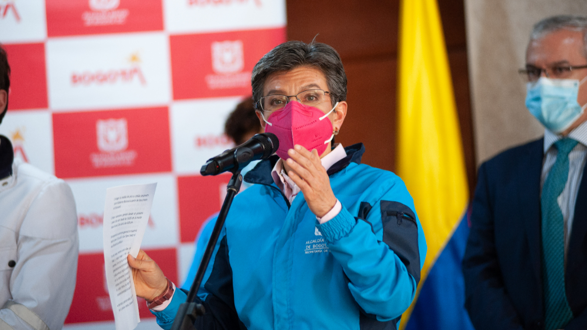 Uso de tapabocas volvería a ser obligatorio en Bogotá