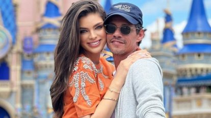 Marc Anthony y Nadia Ferreira